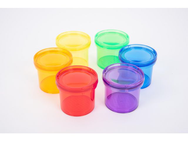 Transparent förstoringsglas färgade 6/fp